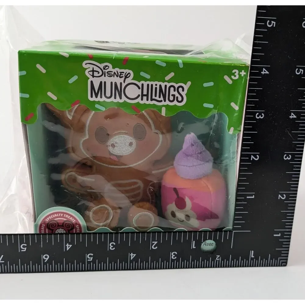 Disney Munchlings Figment Gingerbread Cookie w/ Frosting Specialty Treats Plush